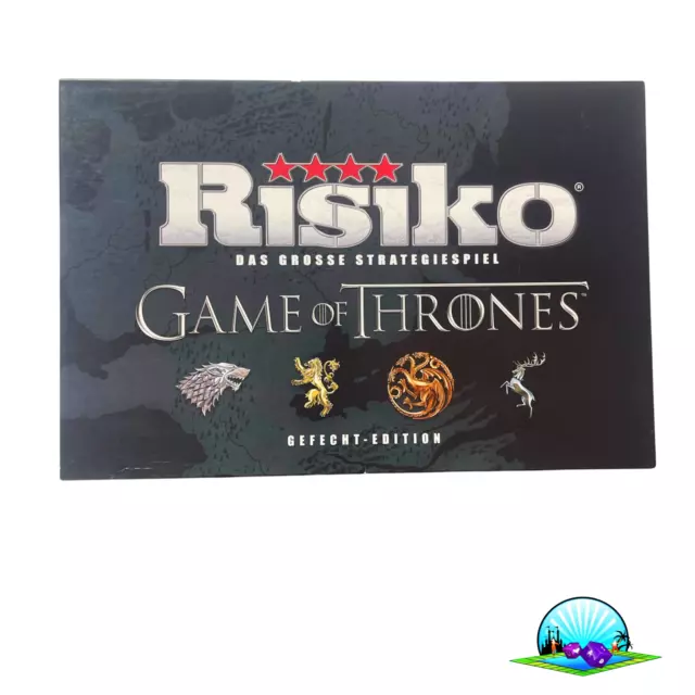 Risiko GoT Game of Thrones Strategie Spiel Gefecht Edition - Hasbro -Vollständig