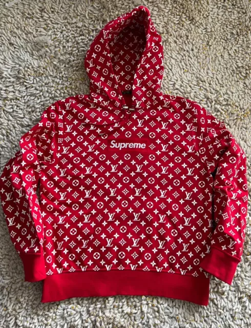 Supreme Louis Vuitton Hoodie 100% Authentic Pre-Owned Amazing Condition Aaa+++