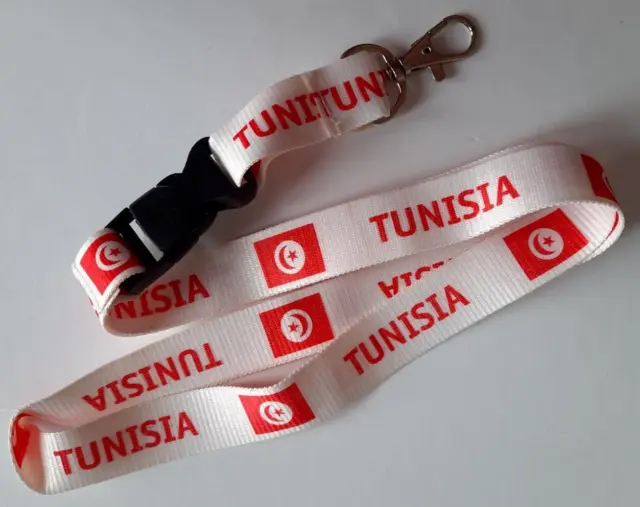 Tunesien TUNISIA Schlüsselband Lanyard NEU (M160)