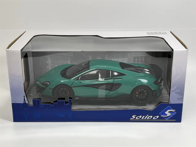 Mclaren 600LT Coupe 2018 Vert 1:18 Echelle Solido 1804504 8