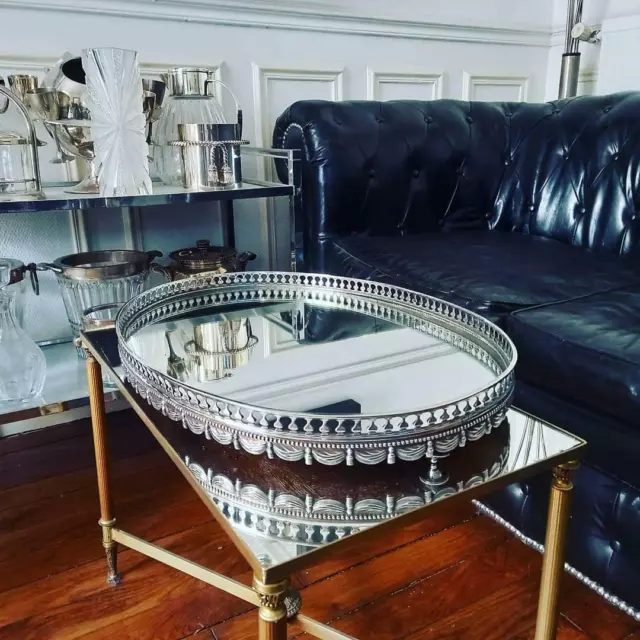 A silver-gilt and crystal centrepiece (possibly a caviar set), A. Aucoc,  Paris, circa 1910, Centre de table en vermeil et cristal (probablement un  service à caviar)par A. Aucoc, Paris, vers 1910