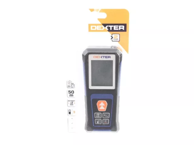 Medidor Laser Dexter 50 Metros 18399080