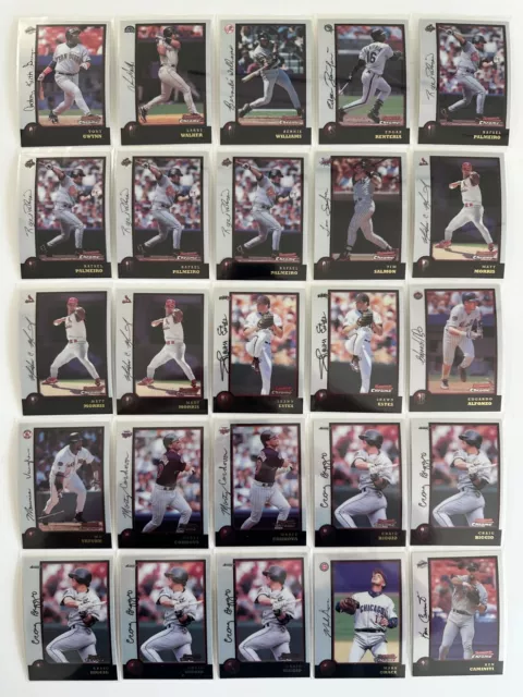 1998 Bowman Chrome Baseball Lot Of 235, Includes Base & International All Listed 3