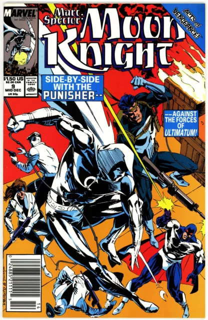 Marc Spector: Moon Knight (1989) #9 NM- 9.2