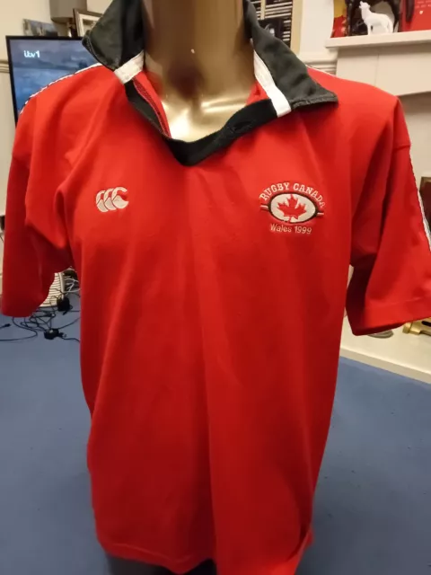 Canterbury New Zealand Rugby Canada shirt L
