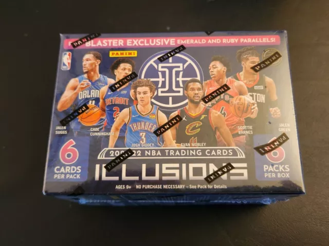 2021-22 Panini Illusions NBA Cards - Base Set & Emerald Parallels
