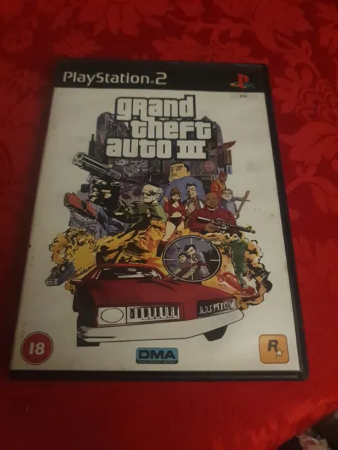 Grand Theft Auto 3 (Sony PlayStation 2, 2001) - European Version