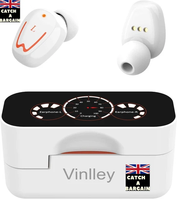 VINLLEY WIRELESS EARBUDS Bluetooth Headphones Wireless Earphones
