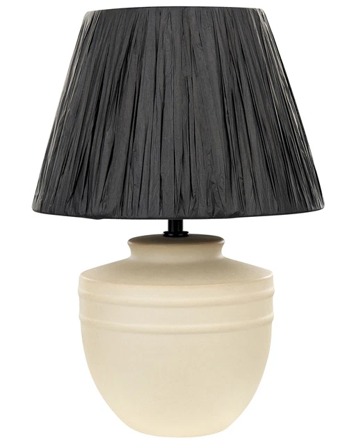 Lampe céramique Bouddha - Beige - 37.10