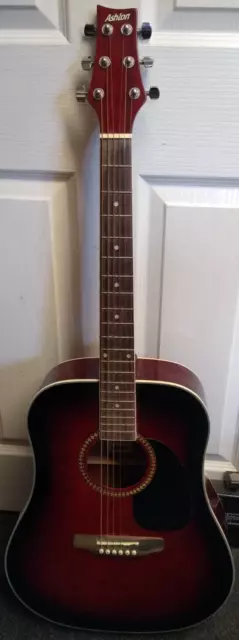 Acoustic Guitar - Ashton D25 WRS - With Case