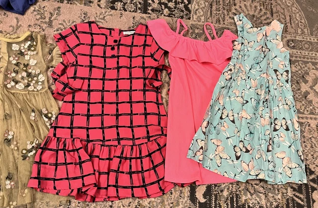 Bundle Of Girls Clothes Age 6-7 Years GEORGE NEXT M&S Large Lot VGC 15