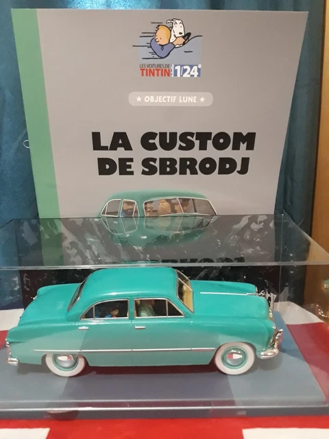 Collection Les voitures de Tintin - Objectif lune- La custom de Sbrodj 1/24 - Collection
