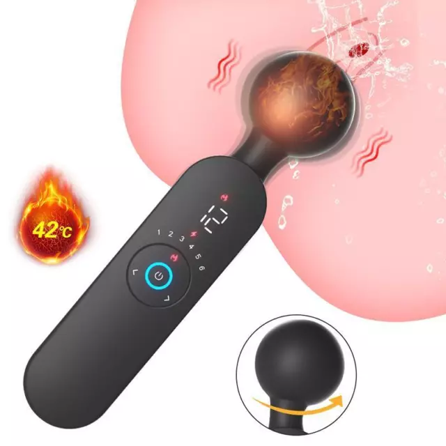 Handheld Massager Wand Full Body Neck Multi-Speed-Cordless-Clit-Vibrator Couples