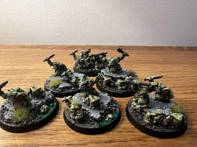 Nurgle Chaos Lord On Daemonic Mount - Sorcerer - Metal - Warhammer Old World