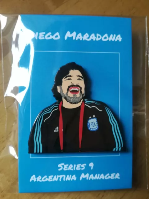 Diegobadges Maradona Limited Edition Argentinien Manager Pin Abzeichen nicht Pinenka