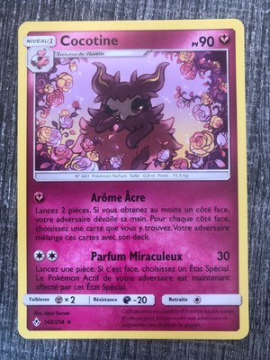Cocotine Reverse 142/214 SL10:Alliance Infaillible Carte Pokemon Neuve FR 