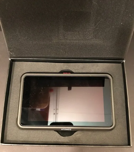 Atomos Ninja V-1TB Samsung T5 HD w/ AndyCine Lunchbox case read
