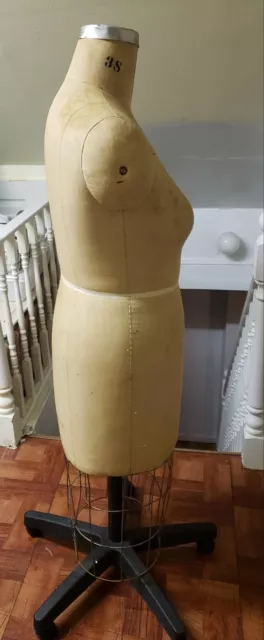 vintage wolf dress form year 1977