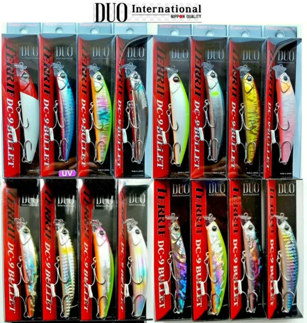 DUO TERRIF DC-9 BULLET Japan Saltwater Fishing Lure,Hard Bait,Sea Bass,Dorado