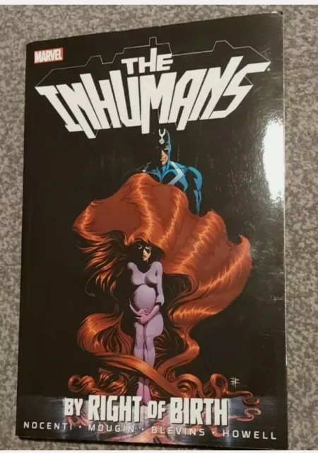 Marvel The Inhumans By Right Of Birth Graphic Novel Nocenti Mougin Blevins