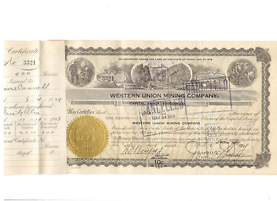 Parrot Silver Copper 1901 Butte Montana Anaconda Mining Historische Wertpapiere 