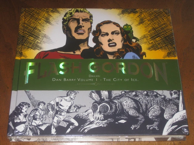 FLASH GORDON DAILIES: DAN BARRY VOL 1 - THE CITY OF ICE (Hardcover) BRAND NEW!!!