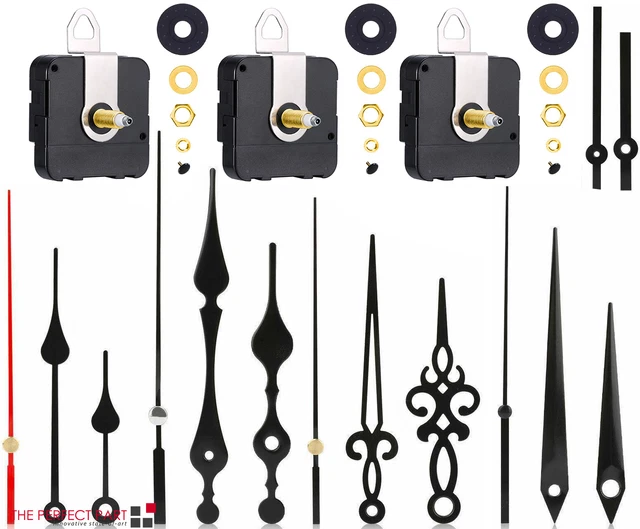 DIY CLOCK MOVEMENT Quartz Mechanism Wall Parts Hands Kit Replacement