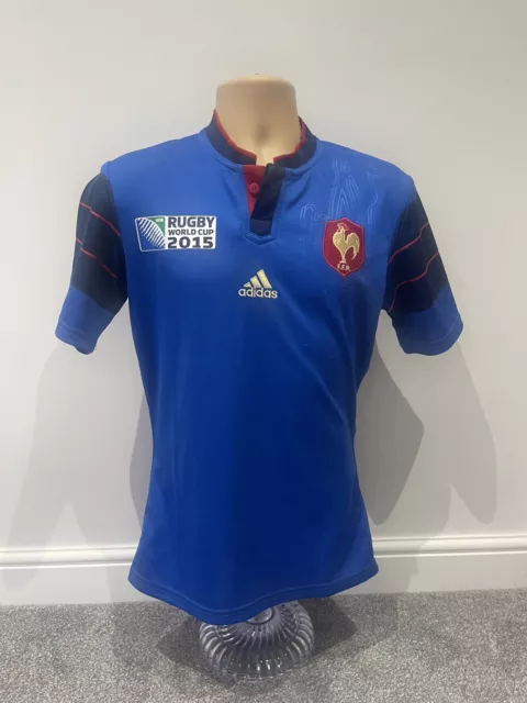 Men's France 2015 Rugby World Cup adidas Rugby Shirt