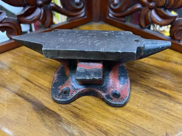 Cast Iron COLT 1855 Mini Anvil Salesman Sample Blacksmith Tool