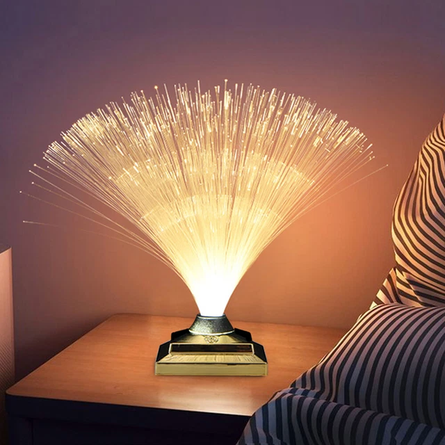 LED OPTIC FIBER Light Touch Control RGB Festival Lamp 1800mAh
