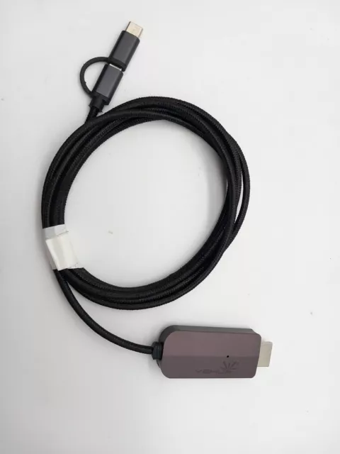 Yehua USB C auf HDMI Kabel, 2 in 1 Micro USB auf HDMI Kabel, 1080P MHL HDMI Adap
