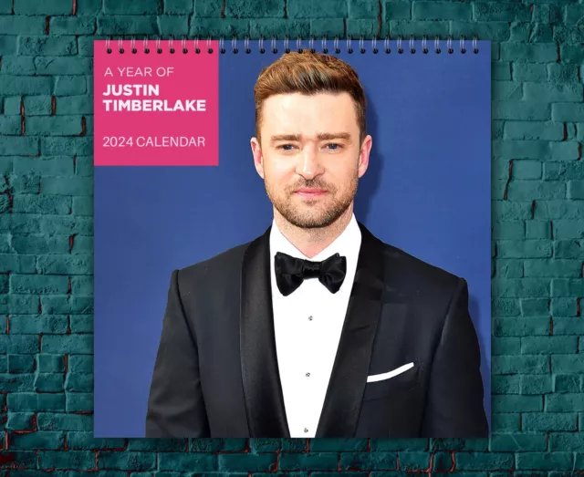 JUSTIN TIMBERLAKE CALENDAR 2025 Justin Timberlake 2025 Celebrity Wall