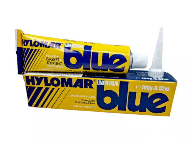 HYLOMAR 100g Universal Blue Gasket & Jointing Compound Sealant Instant Gasket