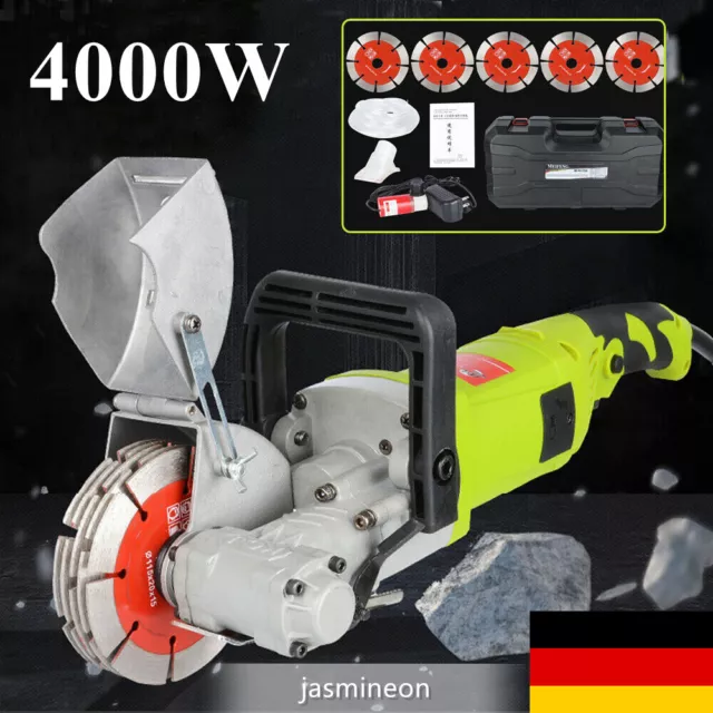 Fresa a fessura elettrica fresa da parete 4000 W fresa per scanalature macchina fresa a fessura