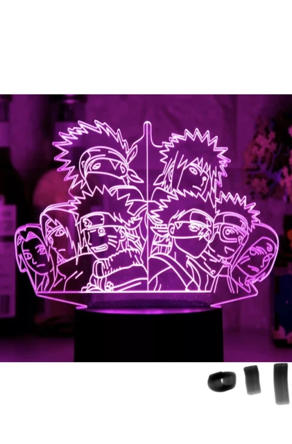 Lampada 3D Harry Potter Con Luce Notturna - 7 Colori, Touch Dimmerabile, Alimentazione USB/Batterie, Idea Regalo - Foto 8