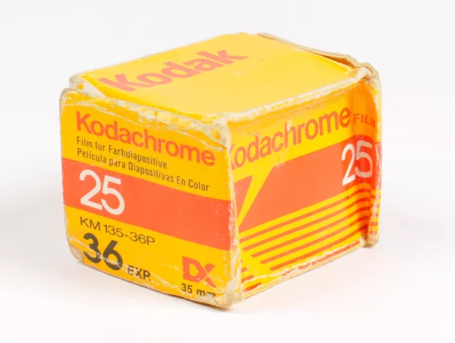 KODAK Kodachrome 25 35mm 36exp *Expired 1987*