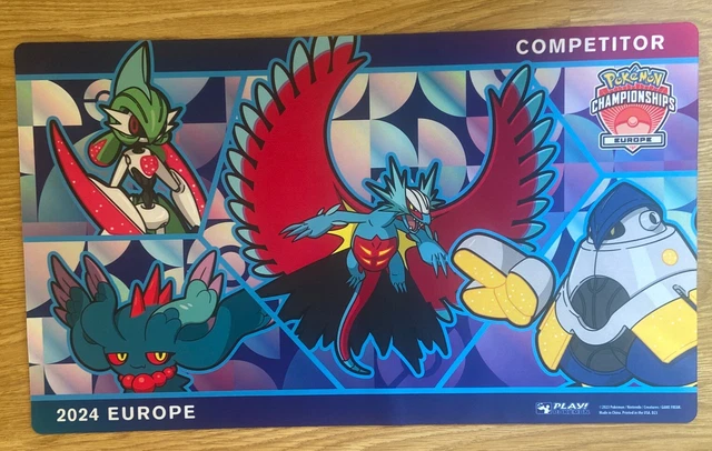 POKEMON EUIC COMPETITOR Playmat International Exclusive Play Mat POKEMON EUIC COMPETITOR Playmat International Exclusive Play Mat