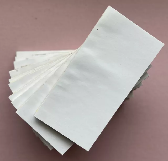 NOTE / MEMO PADS - Blank -  3" X 6” - 50 Sheets Per Pad  - 10 Pads/500 Sheets!