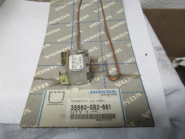 Original NOS Honda/Acura A/C Thermostat 38660-SB2-661  Accord  CRX Civic Integra