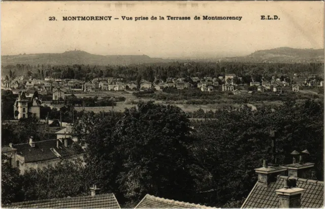 CPA MONTMORENCY - Vue prise de la Terrasse de MONTMORENCY (107346)