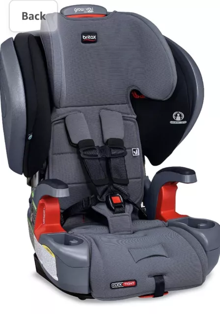 Britax Grow With You Plus ClickTight Booster Car Seat - Otto Safewash New!