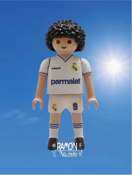 CUSTOM PLAYMOBIL HUGO Sanchez Real Madrid delantero mexico