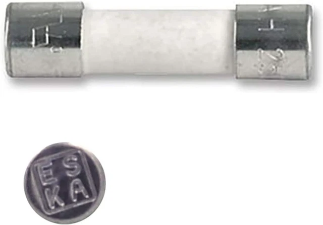 10X Fusible Temporisé (T) En Céramique 1.6A / 250VAC 5X20Mm