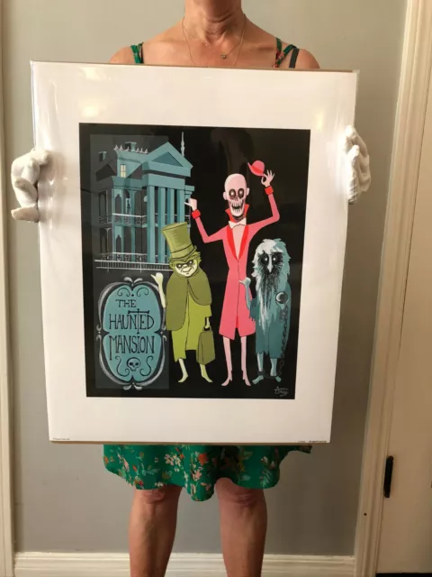 El Gato Gomez - Haunted Mansion Print - Hitchhiking Ghosts - Wonderground