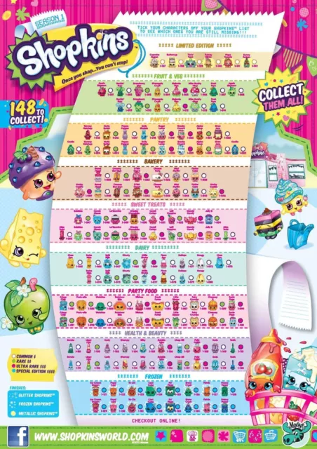 Shopkins Season 1, Complete your set