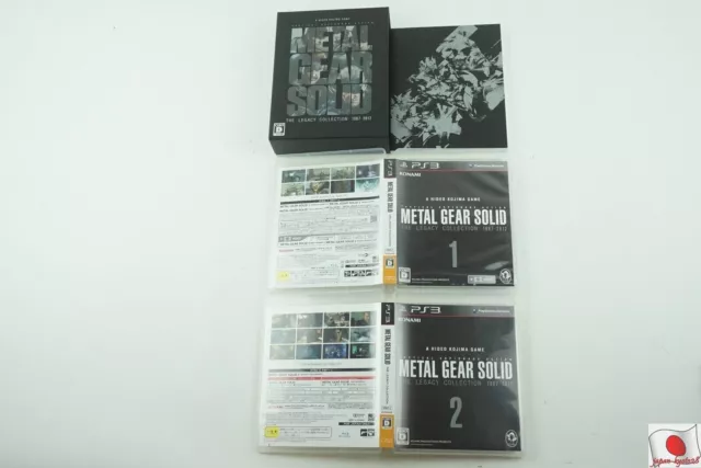 Metal Gear Solid The Legacy Collection PS3 Konami Sony Playstation 3 From Japan