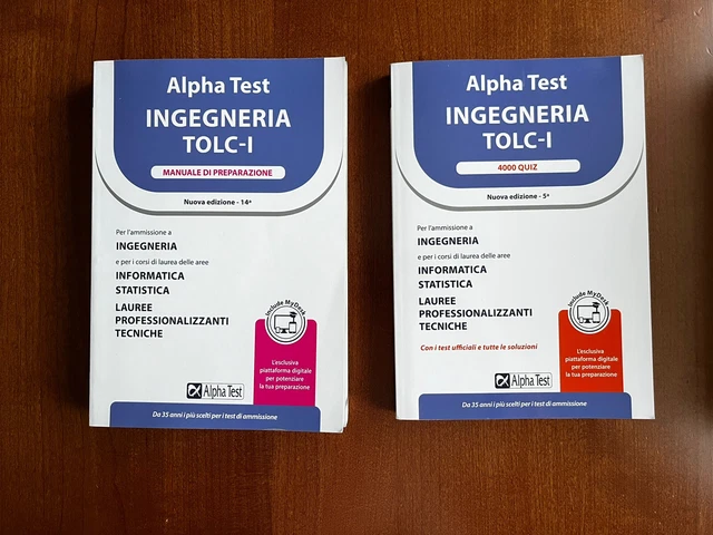Alpha Test Economia. Tolc-e. Manuale Di Preparazione. Nuova Ediz. ALPHA TEST INGEGNERIA TOLC-I 2023/2024 | Manuale di Preparazione + 4000