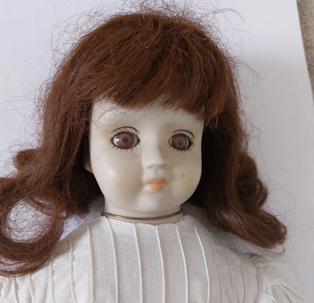 POUPÉE ANCIENNE BÉBÉ CARACTÈRE SFBJ 236 DIT SOURIANT HAUTEUR 33 cm