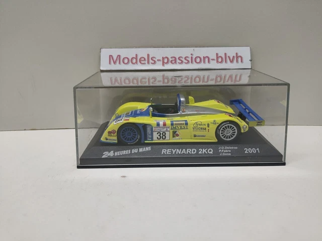 Reynard 2KQ #38 Le Mans 2001 – Spark 1/43 – Deletraz, Fabre, Gene