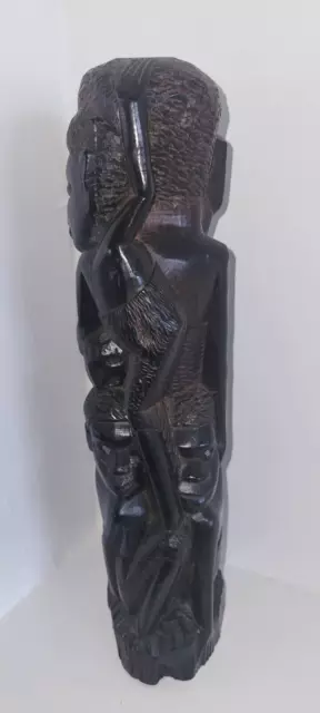 Vintage Ironwood Makonde Tree of Life from Tanzania